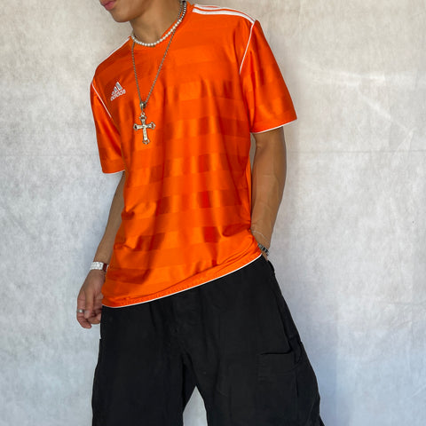 Orange Adidas Top